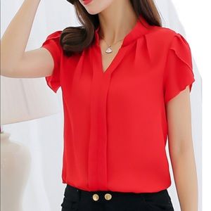 Red Blouse